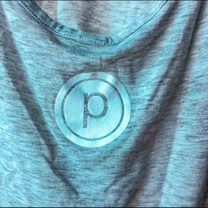 Pure Barre Heather Grey Pony Tee